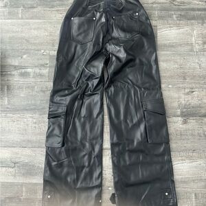 Ruve AMAJ leather cargo pants size:M